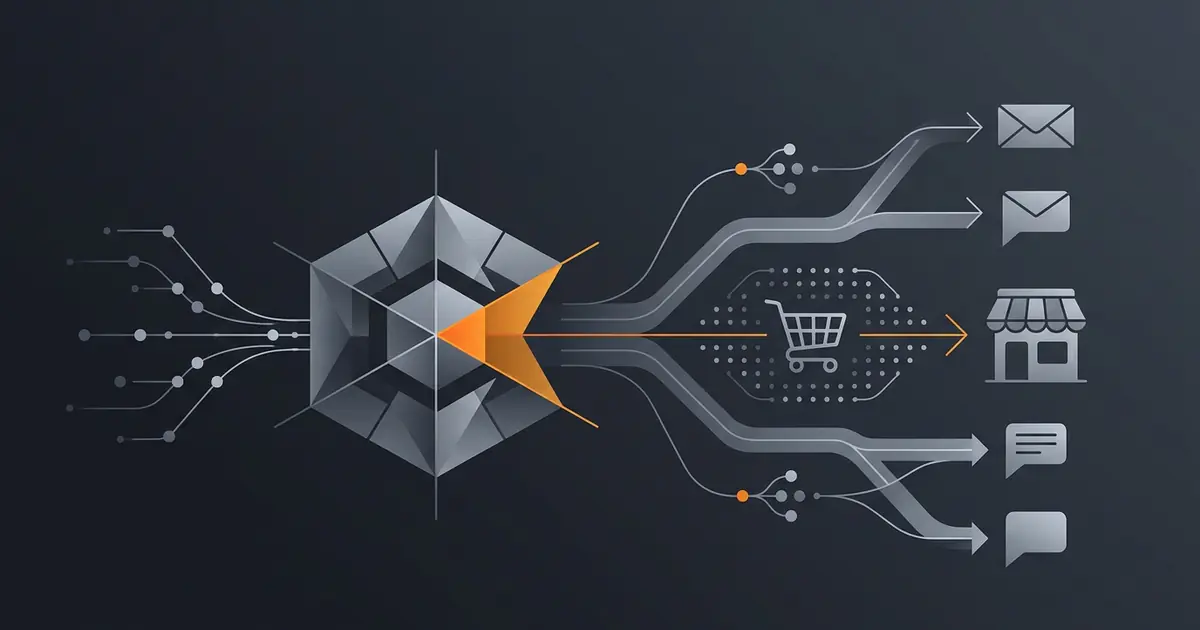 AI agent recovering Shopify abandoned carts via segmented outreach.
