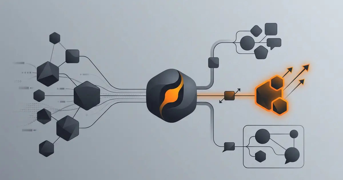 AI agent triaging Slack channels and routing messages.