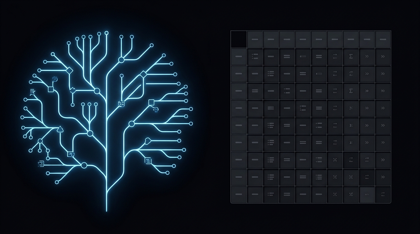 AI agent reasoning vs pattern matching, ReAct CoT ToT