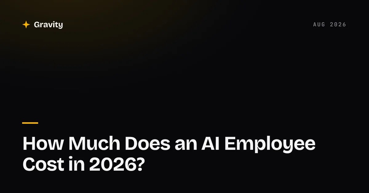 How much an AI employee costs in 2026: free tiers, $20 to $30 individual plans, team seats, and enterprise bands