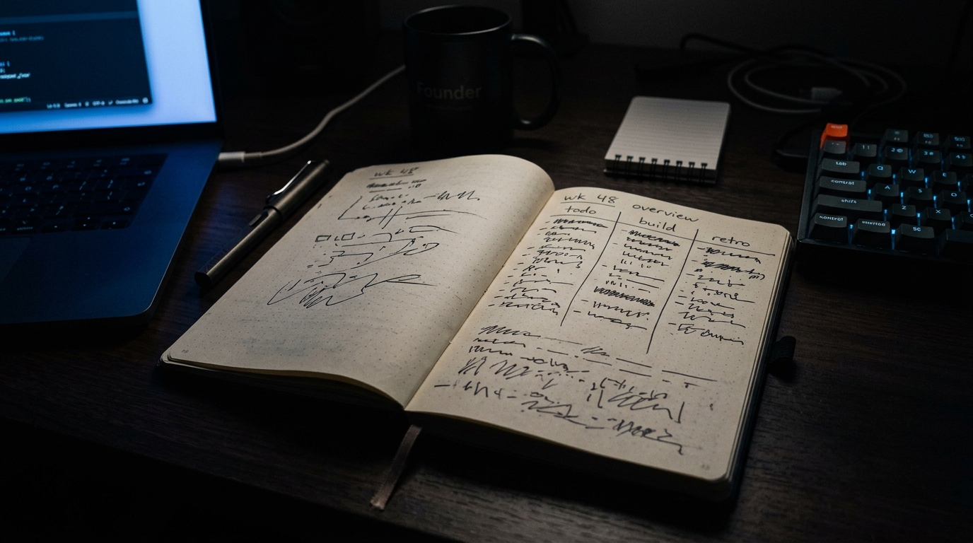 Month 1 building Gravity in public,bootstrap retro