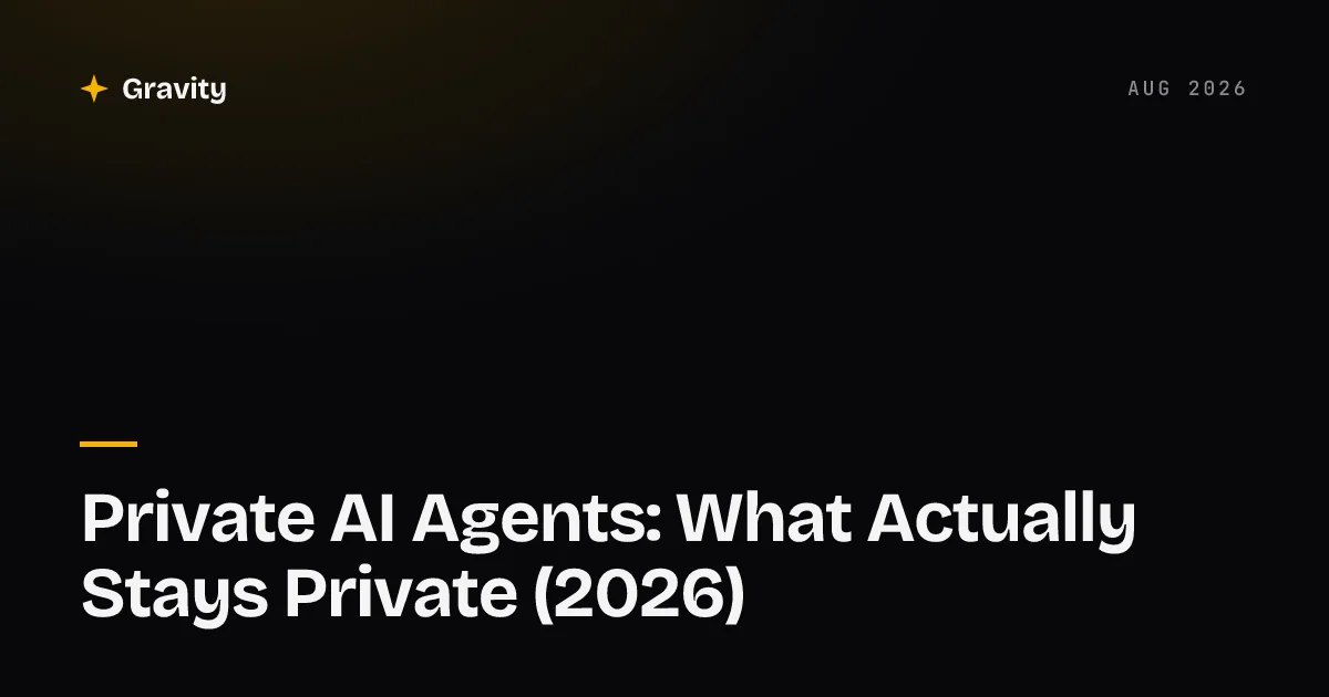 Private AI agents compared: the four levels of privacy, from local models to consumer chat apps